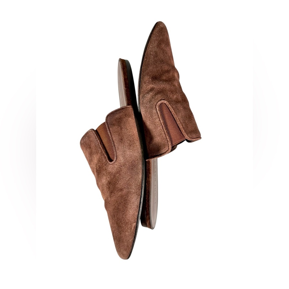 Jenni Kayne Rich Brown Suede Mules US size 8 - Picture 10 of 15